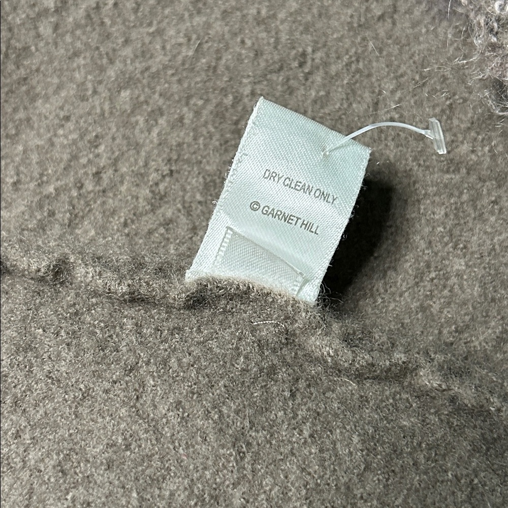 Garnet Hill Gray Women's Cape Jacket - Picture 9 of 11